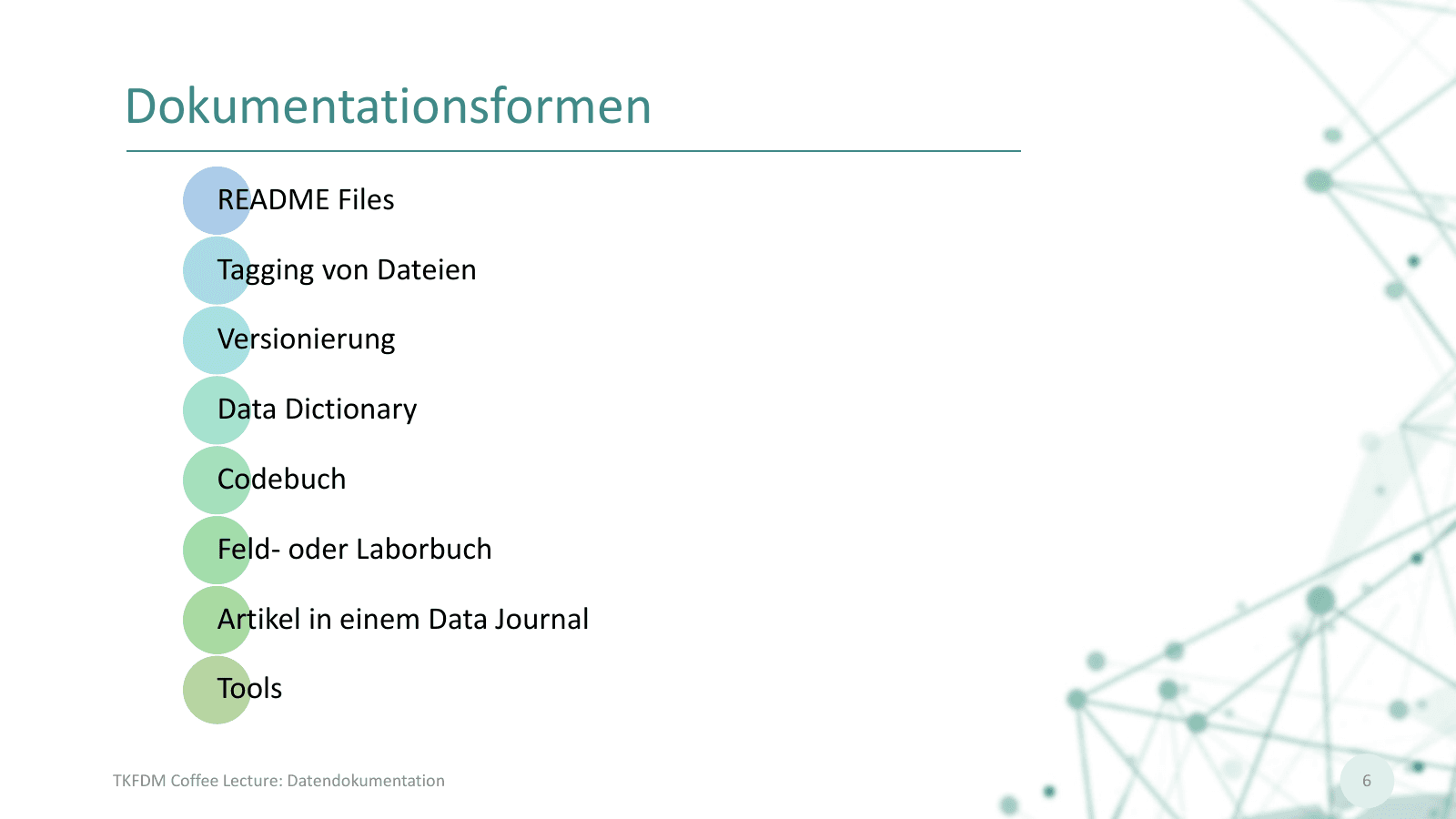 Dokumentationsformen